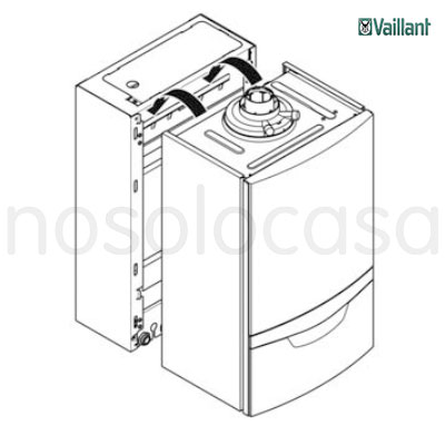 Precio de Caldera a gas de condesación Vaillant EcoTec Plus VMI 346/5-5 + Actostor VIH CL20