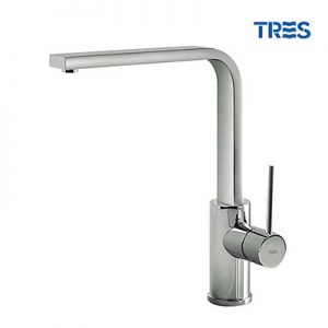 GRIFO DE COCINA MONOMANDO VERTICAL TRES CAÑO 35X15 MM