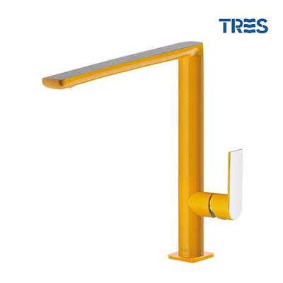 Grifo-de-Cocina-monomando-vertical-loft-colors-Tres-caño-34x15-mm