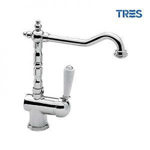 GRIFO DE COCINA MONOMANDO VERTICAL RETRO TRES