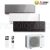 AIRE ACONDICIONADO SPLIT MITSUBISHI ELECTRIC MSZ-EF25 VG R-32 KIRIGAMINE ZEN